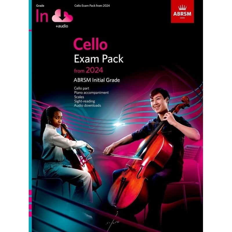 ABRSM Cello Exam Pack 2024 Initial S&P +Audio