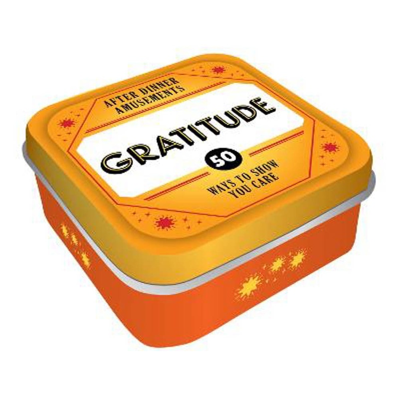 After Dinner Amusements: Gratitudes 50 Cards