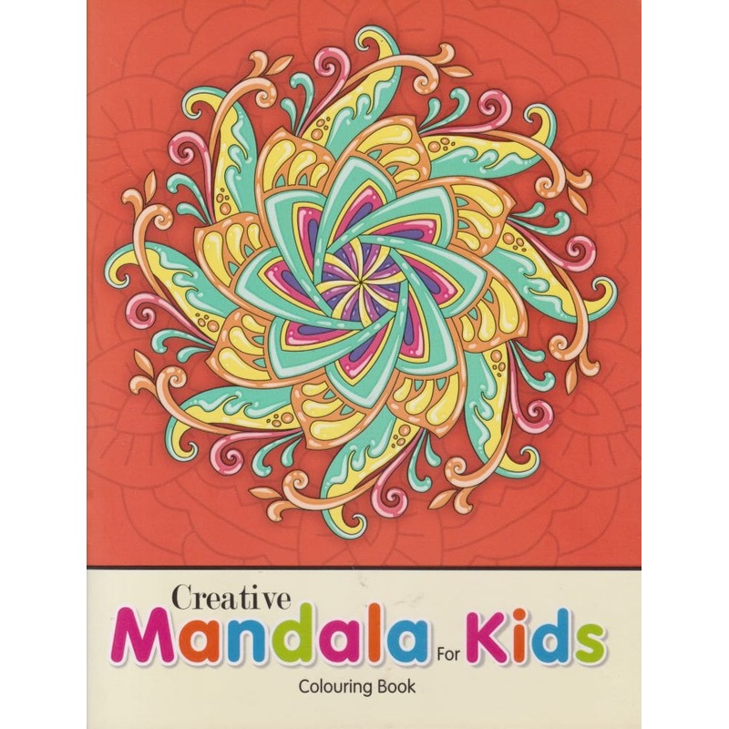 Alka Colouring Book Doodles & Mandala for Kids 10s