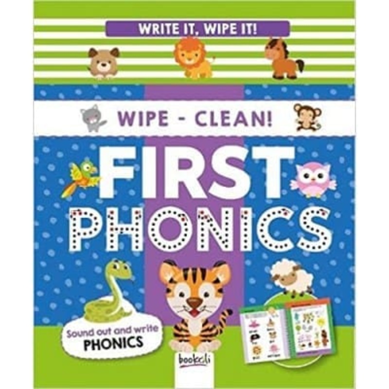 Write it,Wipe it! first phonics(curious)