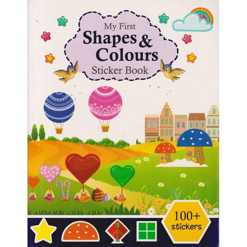 Alka My First Shapes & Colours Sticker Book