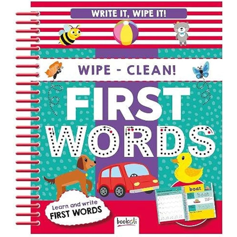 Write it,Wipe it! First Words(Curious)
