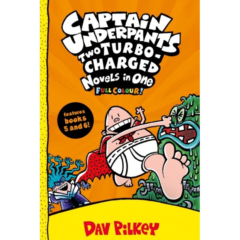 Captain Underpants Two Turbo-Charged Novel in One #7
