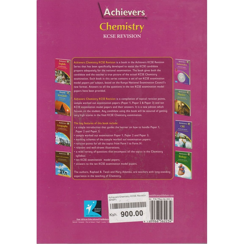 Achievers Chemistry KCSE Revision (EAEP)