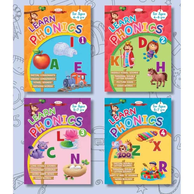 Alka Learn Phonics 1-4 (Assorted)
