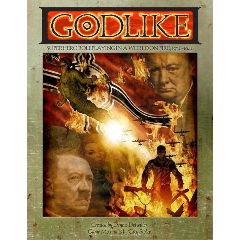 GODLIKE: SUPERHERO ROLEPLAYING IN A WORLD ON FIRE, 1936-1946