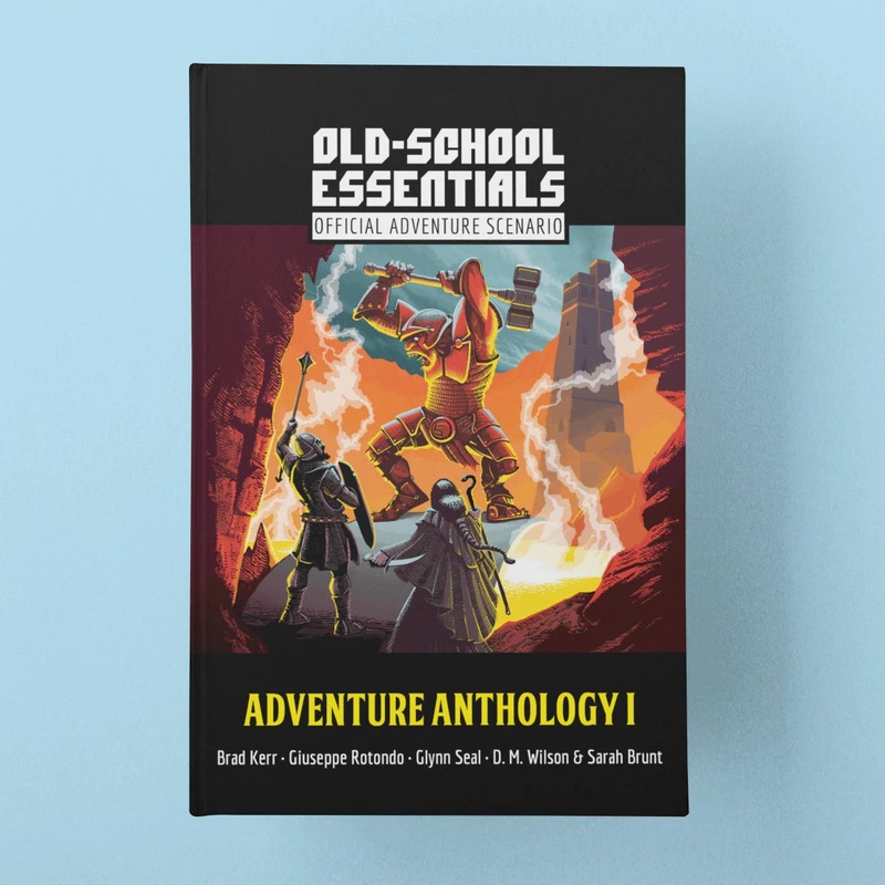 Old School Essentials Official Adventure Scenario: Adventure Anthology 1