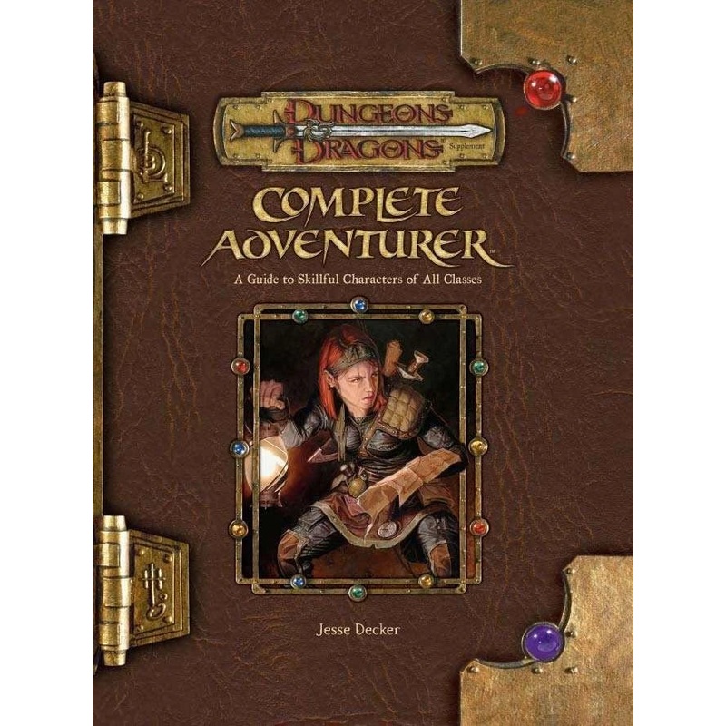 USED D&D Complete Adventurer 3.5 edition