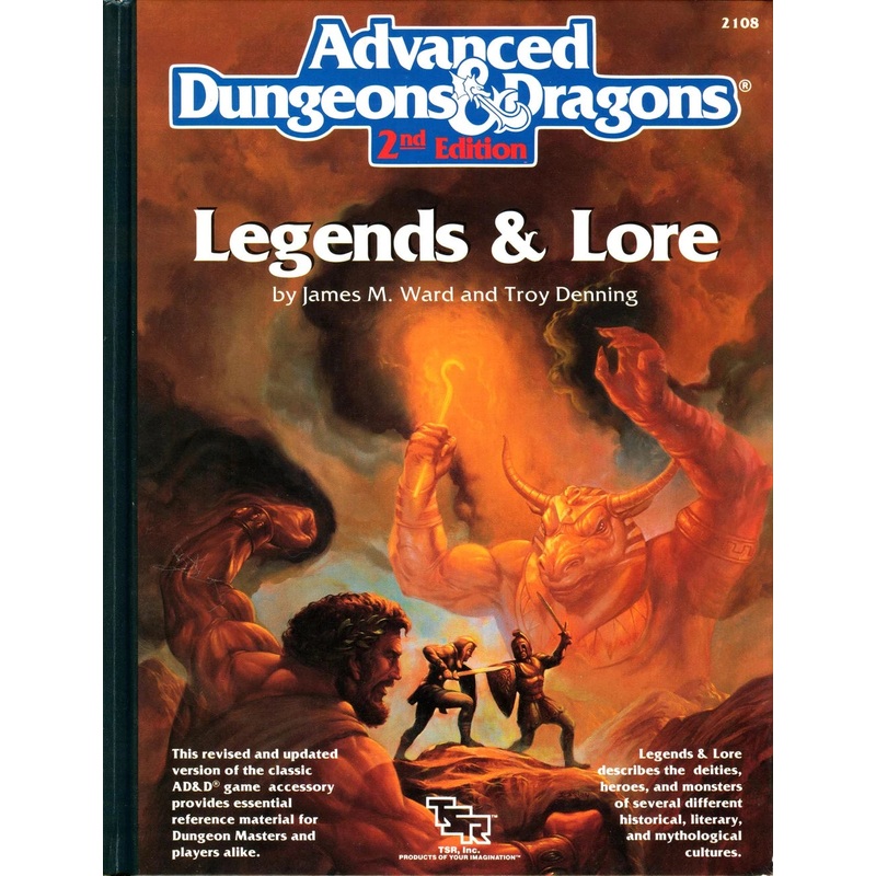 Used D&D Legends & Lore (2nd edition)