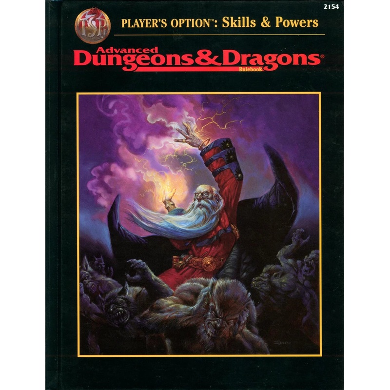Used Player’s Option: Skills & Powers 2nd edition